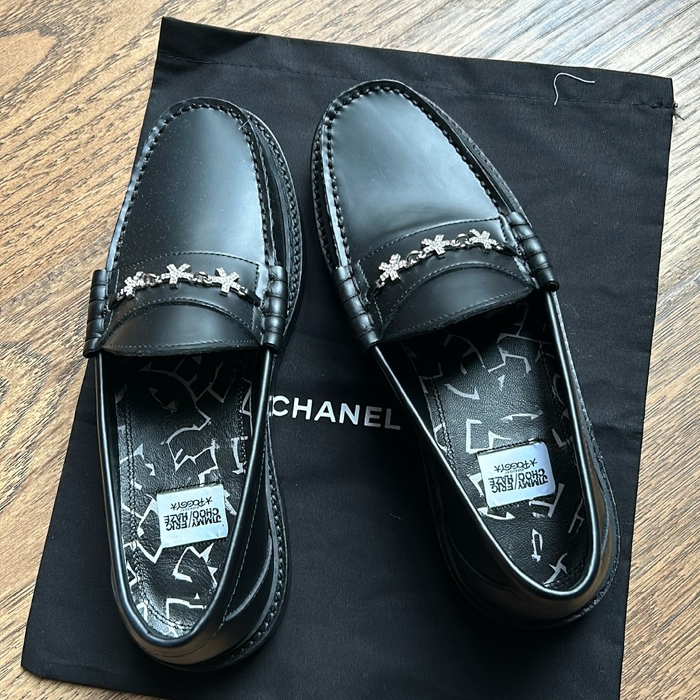 JIMMY CHOO / ERIC HAZE CURATED BY POGGY loafer sz 37
